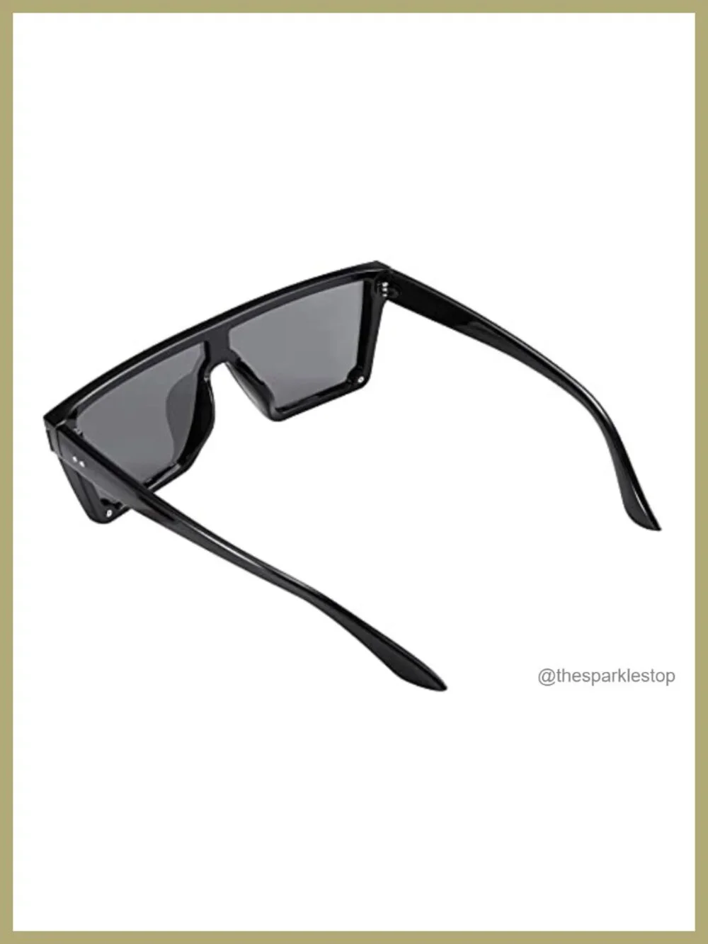 Oversized Square Sunglasses UV400 HD Lens